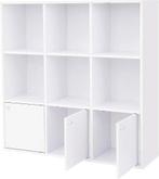 Songmics LBC10WTV1 Boekenkast Wit van €89 voor €53, Huis en Inrichting, Met plank(en), Nieuw, Minder dan 100 cm, 25 tot 50 cm