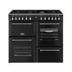 Stoves Richmond Deluxe ST-RCH-RICH-100DF-BLK  100cm Dual, Ophalen of Verzenden, Nieuw