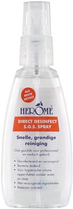 HEROME DIRECT DESINFECT S.O.S. SPRAY 75 ML, Verzenden, Nieuw