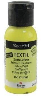 Textielverf Stoffenverf Neon Citroen 34 ml, Hobby en Vrije tijd, Knutselen, Ophalen of Verzenden, Nieuw