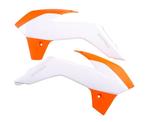 Acerbis Radiateurkappen KTM SX85 2013-2017 Oranje / Wit -, Ophalen of Verzenden, Nieuw