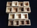 Japanese - Beeld, Set of 15 / Japanese Vintage Wooden Sake