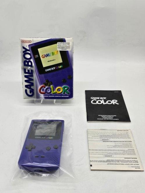 Nintendo - Gameboy Color - Purple Grape - beautiful, Spelcomputers en Games, Spelcomputers | Overige Accessoires