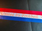 Actie voetbalsjerp oid sjerpen bedrukt lint 75 mm vlag met, Ophalen of Verzenden, Nieuw