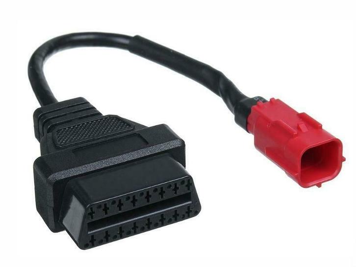 Euro5 OBD2 16 naar 6 Pin verloopkabel voor diverse motorbike, Motoren, Accessoires | Onderhoudsmiddelen, Ophalen of Verzenden