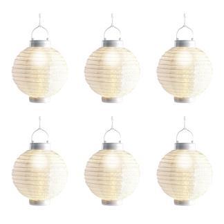 Solar lampion | Lumineo | Safi | 20 x 23 cm | 6 stuks, Tuin en Terras, Buitenverlichting, Nieuw, Verzenden