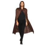 Halloween Cape Bruin 1,8m, Verzenden, Nieuw