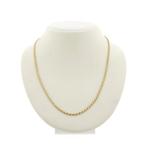 FBM gouden gedraaide schakelketting, Ophalen of Verzenden, Gebruikt, Overige kleuren, Goud