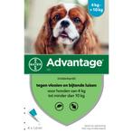 Advantage 100 Anti Vlooien en Teken Druppels Hond 4 - 10 kg, Nieuw, Verzenden