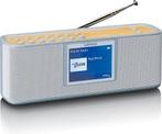 Lenco PDR-046GY - Eco DAB Radio met Bluetooth - Wit/Bamboe, Verzenden, Nieuw