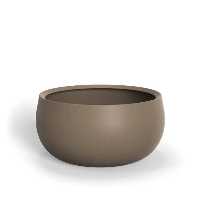 Polyester plantenbak Lora Ø100x50cm - Met bodem, Tuin en Terras, Bloembakken en Plantenbakken, 30 tot 60 cm, 100 cm of meer, Tuin