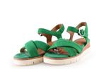 Tamaris Sandalen in maat 38 Groen | 10% extra korting, Tamaris, Verzenden, Sandalen of Muiltjes, Zo goed als nieuw