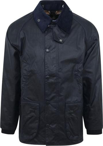 Barbour Bedale Wax Jas Donkerblauw maat 56 Heren