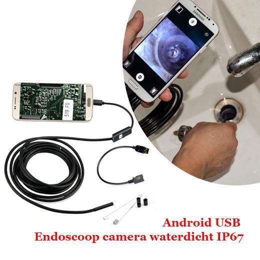 Android - USB Endoscoop camera waterdicht IP67 ( 5 meter ), Auto diversen, Auto-accessoires, Verzenden
