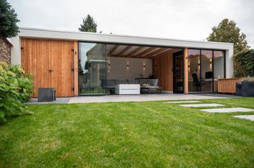 tuinhuis, schuur, overkapping 3 d ontwerp met 20% korting. beschikbaar voor biedingen