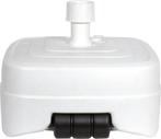 Kunststof Parasolvoet Wit | Vulbaar 45 liter, Nieuw, Verzenden