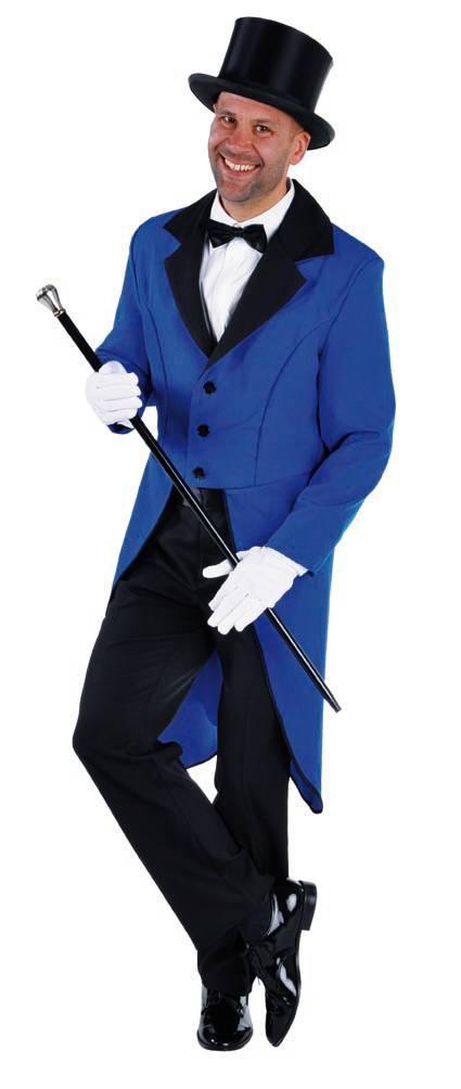 Slipjas man blauw, Kleding | Heren, Carnavalskleding en Feestkleding, Nieuw, Ophalen of Verzenden