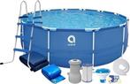 Avenli groot opzetzwembad 420 cm - Veilig en duurzaam voo..., Tuin en Terras, Zwembaden, Ophalen of Verzenden, Nieuw