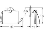 GROHE Essentials Toiletrolhouder - met deksel - hard, Verzenden, Nieuw