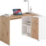 FMD Hoekbureau AUGSBURG Bureau/sideboard met, Huis en Inrichting, Bureaus, Verzenden, Nieuw