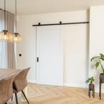 Houten loftdeur, klassiek wit, 1 vlaks, Doe-het-zelf en Verbouw, Kozijnen en Schuifpuien, Nieuw, Hout, 75 tot 150 cm, 150 tot 225 cm