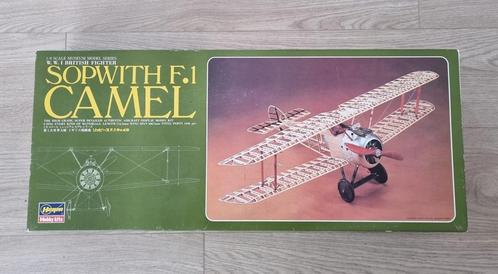 Hasegawa CP-02 Sopwith F.1 Camel 1:8, Hobby en Vrije tijd, Modelbouw | Vliegtuigen en Helikopters, Hasegawa, Verzenden