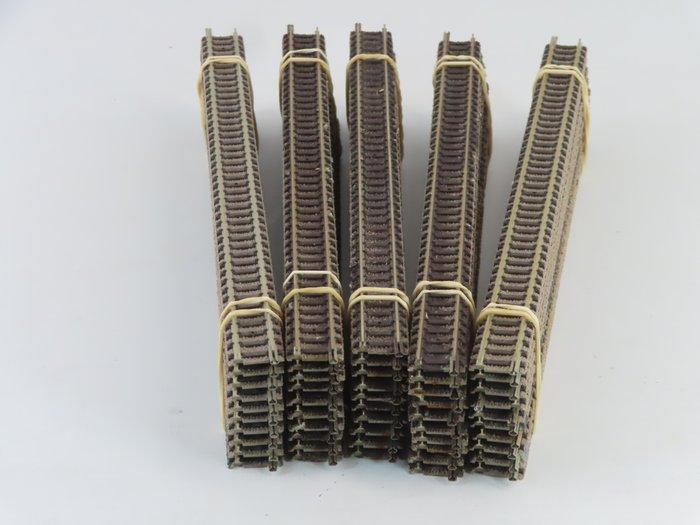 Fleischmann N - 9100 - Modeltreinsporen (50) - 50x Rechte, Hobby en Vrije tijd, Modeltreinen | N-Spoor