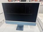 APPLE iMac 24-inch Blauw (M3) 8GB - 256GB (Refurbished), Ophalen, IMac, Refurbished, Onbekend