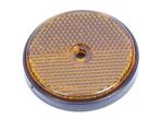 Reflector Rond Oranje 2st., Caravans en Kamperen, Camper-accessoires, Ophalen of Verzenden, Nieuw