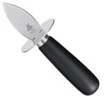 Triangle Oesterbreker met Beschermrand – RVS – Zwart Hou, Ophalen of Verzenden, Nieuw, Rvs of Chroom, Los bestek