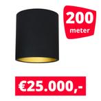 LED Railverlichting Lipari Zwart 200 spots + 200M rails, Ophalen of Verzenden