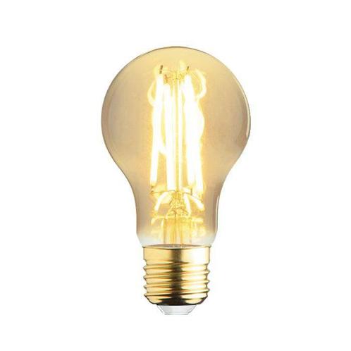 LED lamp E27 | 7.2 watt | 2500K warm wit | A60 | Amber | Fil, Huis en Inrichting, Lampen | Losse lampen, Overige typen, Nieuw