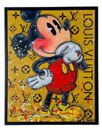 MoonTje - Mickey is Thinking., Antiek en Kunst, Kunst | Schilderijen | Modern