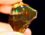 67,85 ct - Natuurlijk zwart opaal - Ruwe Zeldzame, Verzamelen, Mineralen en Fossielen