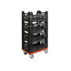 Magazijnbakken, bakkenset, stapelkratten, plastic dozen, 40 tot 60 cm, Verzenden, 50 tot 75 cm, 50 cm of meer