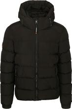 Superdry Pufferjas Hooded Zwart maat 3XL Heren, Verzenden, Zwart, Nieuw, Overige maten