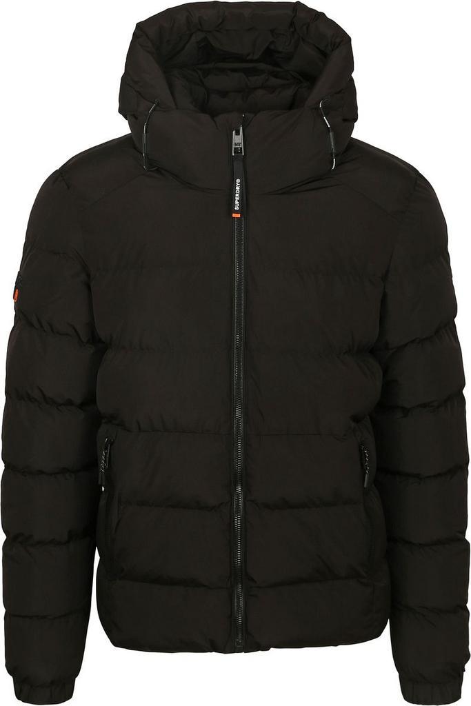 Superdry Pufferjas Hooded Zwart maat 3XL Heren, Kleding | Heren, Jassen | Winter, Zwart, Nieuw, Overige maten, Verzenden