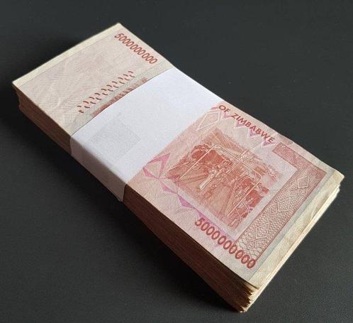 Zimbabwe. - 100 x 5 Billion Dollars - 2008 - Pick 84 (Zonder, Postzegels en Munten, Munten | Nederland
