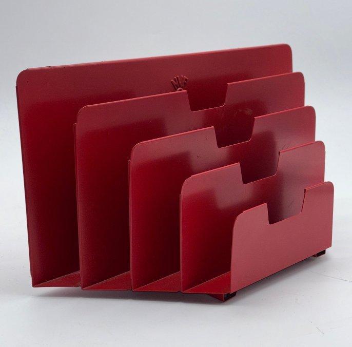 Nederlandse Verenigde Fabrieken - Brievenhouder - Staal, Antiek en Kunst, Kunst | Designobjecten