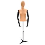 Vintage 1/2 torso dame merk Gruppo Corso coffee/zwart EX