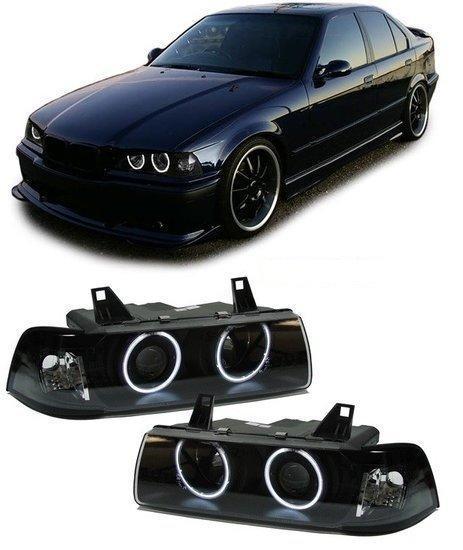 Angel Eyes Koplampen BMW E36 CCFL Sedan en Touring B2541, Auto-onderdelen, Verlichting