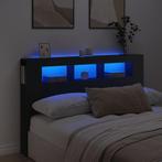 Hoofdeinde LED 160cm Zwart - Retourdeal! 47% Korting, Zwart, Nieuw, Ophalen of Verzenden, Modern