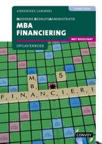 MBA Financiering met resultaat bij 4e druk Opg 9789463172851, Boeken, Zo goed als nieuw, Verzenden