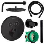 Hansgrohe Select Regendoucheset Inbouw Wanduitloop met, Ophalen of Verzenden, Nieuw, Kraan