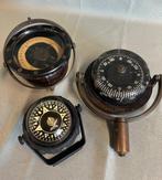 Scheepskompas (3) - IJzer - Verschillende jaartallen, Antiek en Kunst