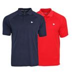 Donnay Donnay Heren - 2-Pack - Sport Polo Bjorn - Navy &, Verzenden, Nieuw