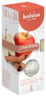 Geurverspreider 45 ml True Scents Apple Cinnamon - Bolsius, Huis en Inrichting, Nieuw, Verzenden