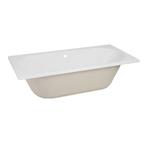 BWS Inbouw Duo Ligbad Pluto Acryl 180x80x50 cm Wit, Ophalen of Verzenden, Nieuw, Bad