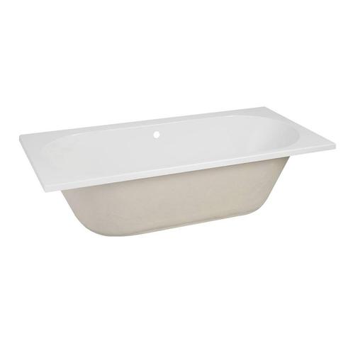 BWS Inbouw Duo Ligbad Pluto Acryl 180x80x50 cm Wit, Doe-het-zelf en Verbouw, Sanitair, Bad, Nieuw, Ophalen of Verzenden