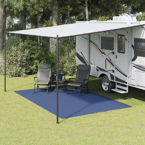 vidaXL Tenttapijt 4x2,5 m blauw, Caravans en Kamperen, Kampeeraccessoires, Nieuw, Verzenden